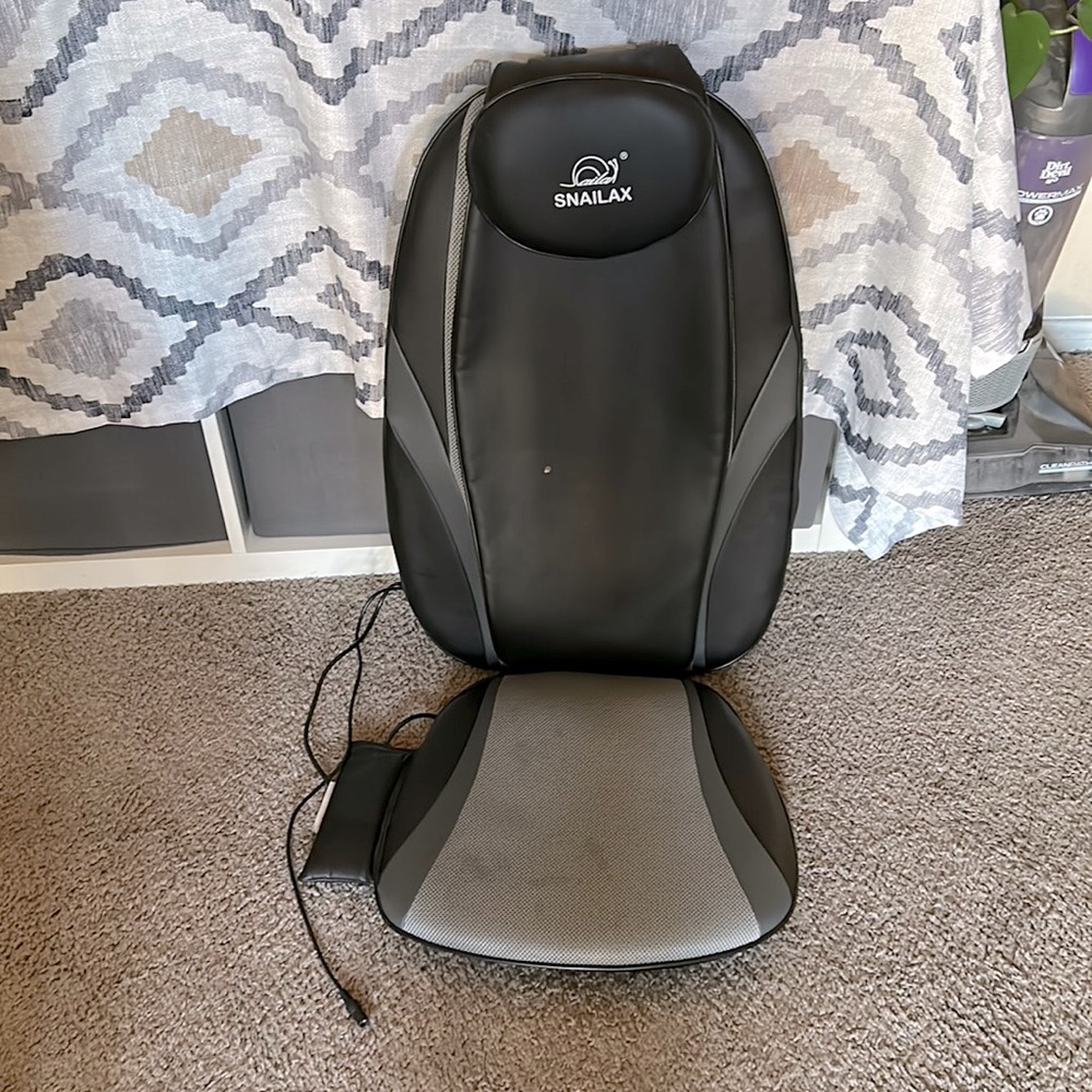 Snailax seat back massager